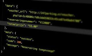 247 Parking beschikt over een eigen API